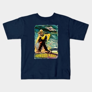 Forbidden Planet Poster Kids T-Shirt